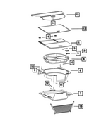 68175335AA - Interior Trim: Trim Screw for Mopar Image