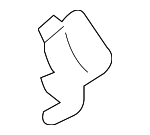 68280478AA - Body: Bumper Striker for Mopar Image