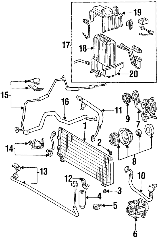 8872612410 - : AC Line for Toyota Image