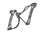 2327209600 - : Window Regulator for Mercedes-Benz Image