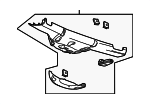 84601729 - Body: Header Trim for Chevrolet: Corvette Image