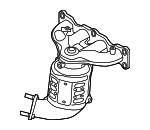 285102GAS0 - : Mnfd W/Converter for Kia: Optima Image