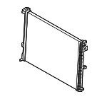 17115A3F245 - Cooling System: Radiator for BMW Image