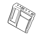 CV6Z5866801A - Body: Seat Back Pad for Ford Image