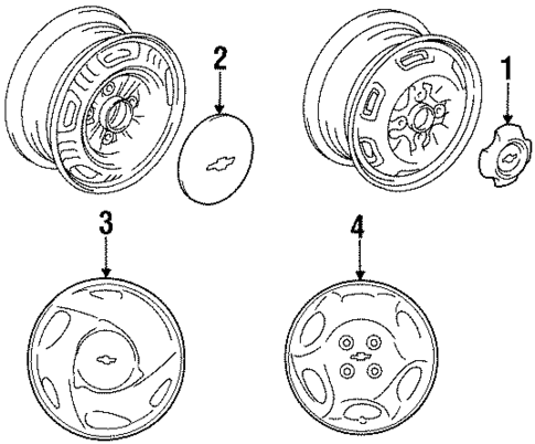 Covers & Trim for 1998 Chevrolet Prizm #0