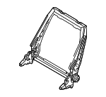 8665791 - Body: Seat Back Frame for Volvo Image