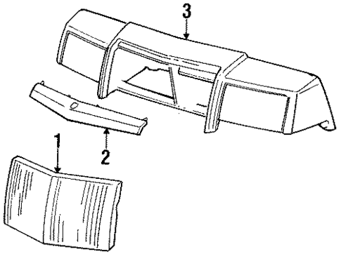 Front Panel for 1992 Chrysler Imperial #0
