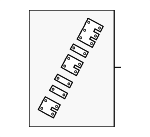 99960709900 - : Maxi Fuse for Porsche: 718 Boxster, 718 Cayman, 718 Spyder, Boxster, Cayman, Panamera Image