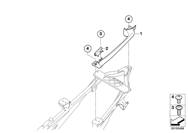 46547690688 - : Covering Cap For Grip - Right for BMW-Motorrad Image