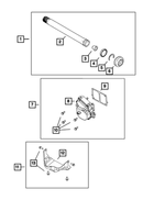 83504813 - Front Axle; Dana 210 MM; Differential and Drive Line: Axle Shift Collar for Mopar Image