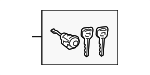 69052AC020 - Body: Cylinder &amp; Keys for Toyota: Avalon Image