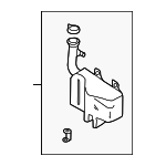 289109Z410 - Body: Washer Reservoir for Nissan Image