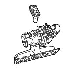 2560901000 - Air &amp; Fuel Delivery: Turbocharger for Mercedes-Benz Image
