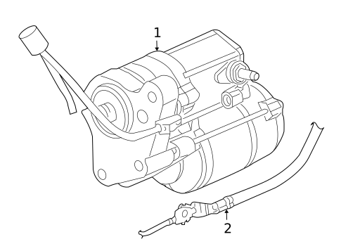 Starter for 2005 Chrysler 300 #0