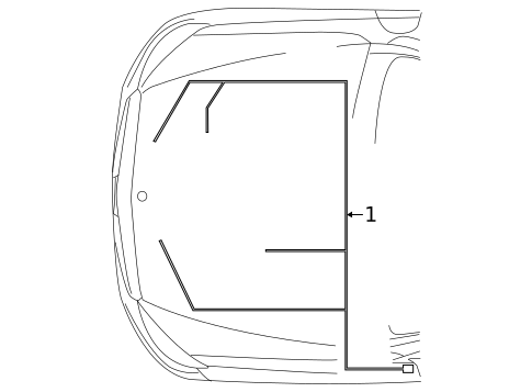 Wiring Harness for 2024 Mercedes-Benz EQE AMG&reg; SUV #0