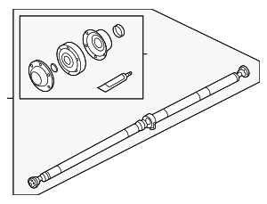 32249688 - : Drive Shaft for Volvo: XC40, XC40 Recharge Image
