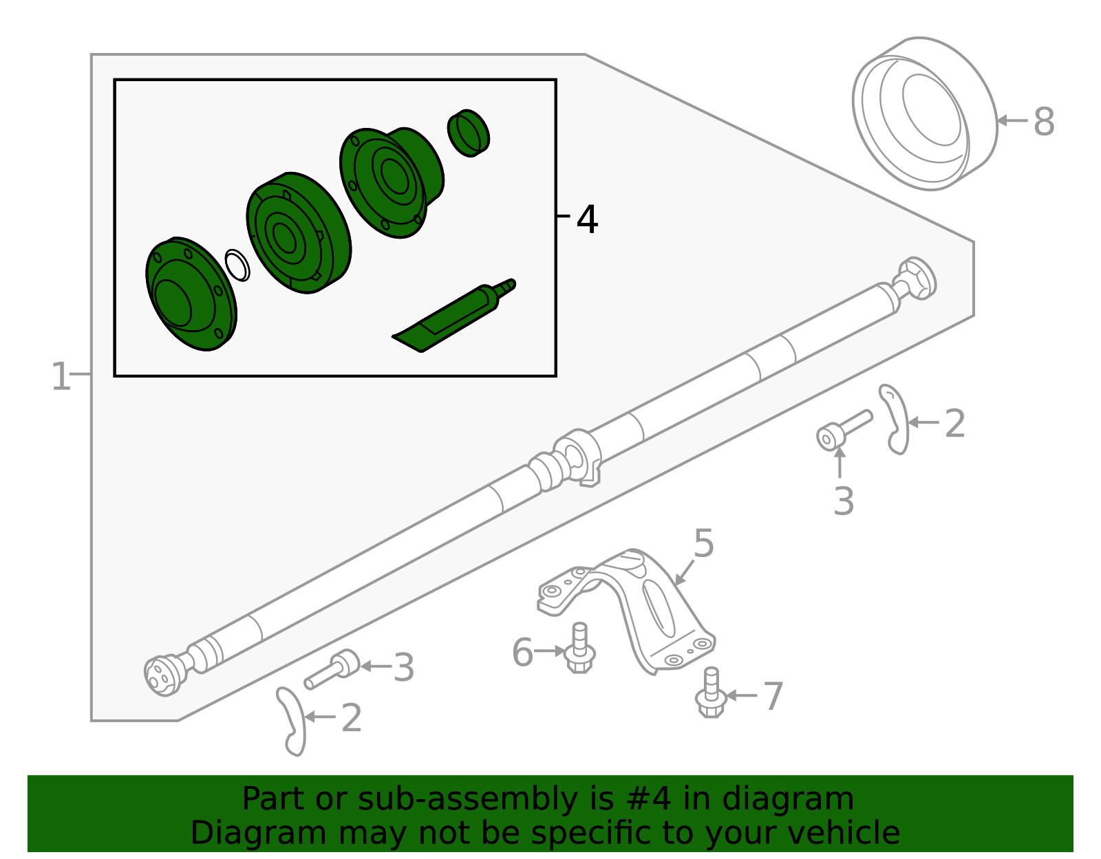 2013-2025 Volvo Universal Joints 32249778 | TascaParts.com