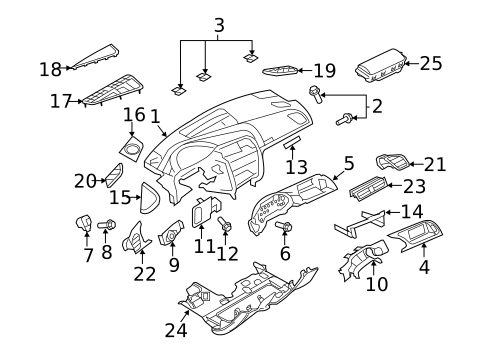 Instrument Panel for 2013 Audi allroad #2