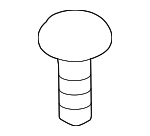 1243104083 - Body: Drive Assembly Screw for Genesis: G90 | Hyundai: Accent, Elantra, Genesis Coupe, Kona, Kona Electric, Kona N, Santa Cruz, Santa Fe, Tucson Image