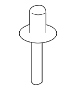 9026904054 - Body: Rocker Molding Rivet for Toyota: 4Runner, Crown Signia, Echo, Grand Highlander, Highlander, Prius C, RAV4, Tacoma Image