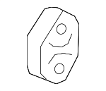 287613M300 - Exhaust: Rear Muffler Hanger for Hyundai Image