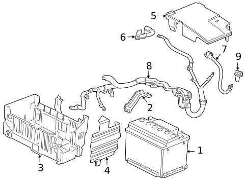 Battery for 2014 Chevrolet Cruze #0