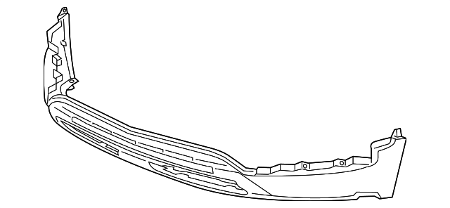 2017-2022 Chevrolet Trax Front Bumper Lower Fascia 42565436 | OEM Parts ...