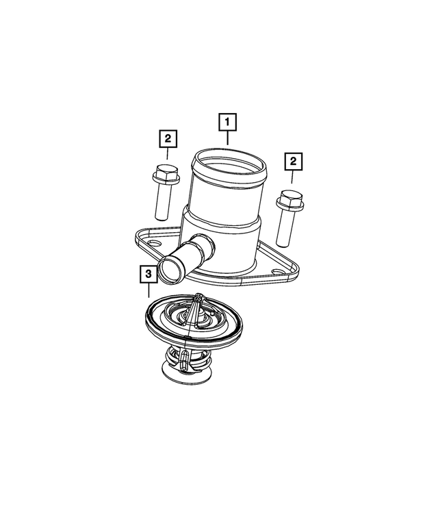 6101982 - Cooling: Hex Head Screw And Washer for Mopar Image