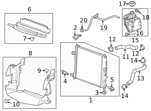 Hardware, Fasteners & Fittings for 2016 Cadillac ATS #0