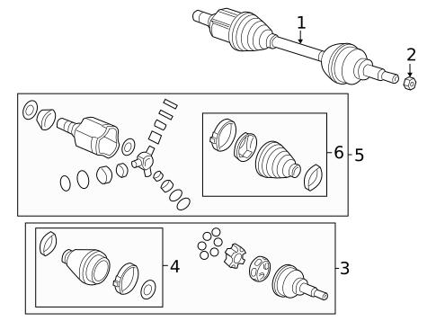 CV Components for 2016 Chevrolet Spark EV #0