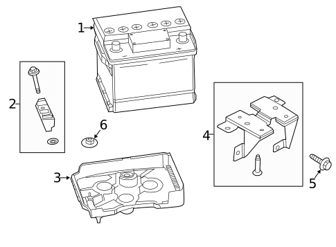Battery & Related Components for 2012 Lincoln MKZ #0