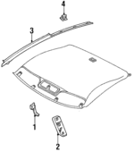 MB766596 - Body: Cowl Trim for Mopar Image