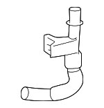 16207F0120 - Cooling System: By-Pass Pipe for Lexus: RX350h, RX450h+ Image