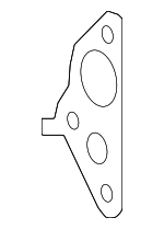 16345F0020 - Cooling System: Engine Coolant Outlet Gasket for Lexus Image