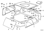 51471928159 - Vehicle Trim: Covering Support Tail Panel for BMW Image