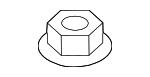 90371TBAA00 - Engine: Trans Mount Nut for Acura Image