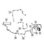 6102411AA - Cooling: Hex Head Bolt And Washer for Mopar Image