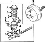MB895999 - : Reservoir Cap for Mitsubishi: Montero Image