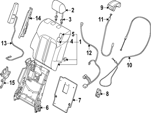 Second Row Seats for 2025 Mazda CX-90 #2