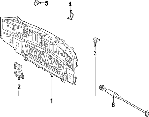 Rear Body for 2025 Lexus NX250 #0