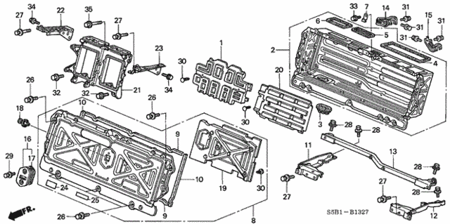 IMA Unit Case for 2005 Honda Civic #0
