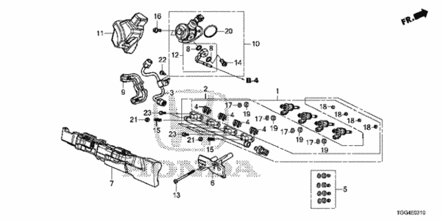 Fuel Injector for 2019 Honda Civic #0