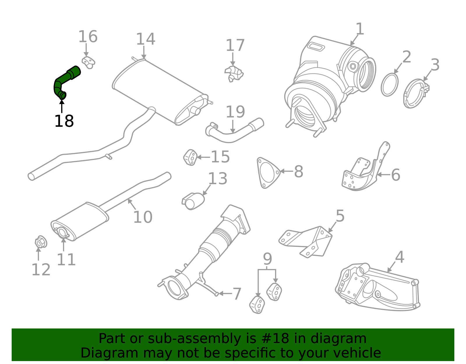 31432495 - High-Quality Outlet Pipe for 2017-2021 Volvo | AutoNation Parts