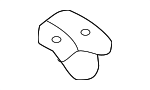 31478511 - Exhaust: Rear Muffler Rear Bracket for Volvo Image