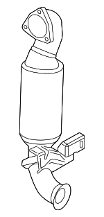 18307599436 - : Catalytic Converter for Mini: Cooper, Cooper Countryman, Cooper Paceman Image