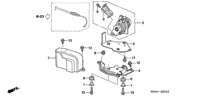 Accelerator Sensor for 2006 Honda CR-V #0