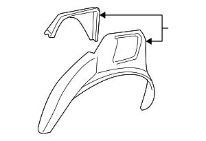 12529882 - Body: Outer Wheelhouse for GM Image
