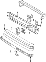 FOAZ17A914A - Body: Reinforcement for Ford: LTD Crown Victoria | Mercury: Grand Marquis Image