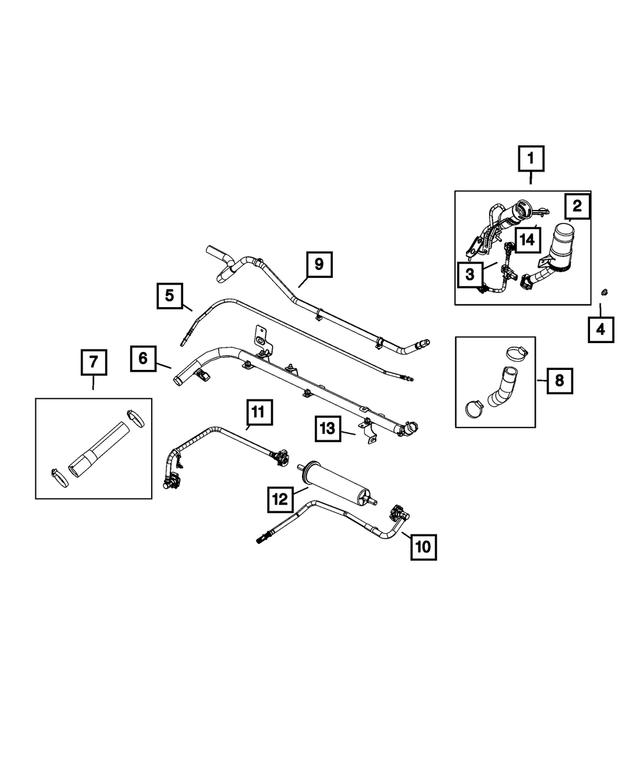 68542638AC - : Fuel Filler Tube for Mopar Image
