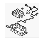 CX2782 - Emission System: Motorcraft™ Vapor Canister for Ford: Escape, Fusion, Mustang, Police Responder Hybrid, Special Service Police Sedan, Transit Connect | Lincoln: MKC, MKZ Image